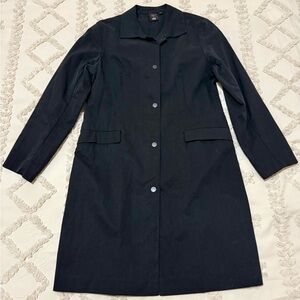 Uniqlo Women's Black Trench Coat